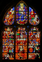 Fönster som visar Jesses träd, ca 1532